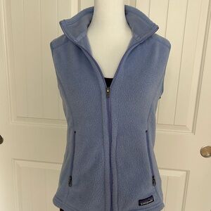 Light Blue Fleece Vest